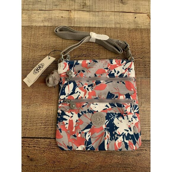 NWT New Kipling AC7906 Keiko Crossbody Mini Bag Polyester Autumnal Field Multi - Picture 1 of 5